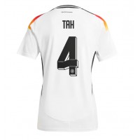 Camisa de Futebol Alemanha Jonathan Tah #4 Equipamento Principal Europeu 2024 Manga Curta